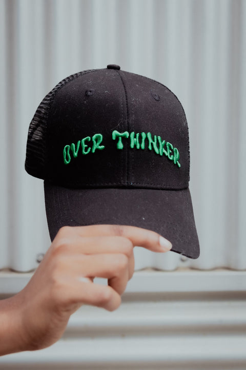 overthinker trucker hat