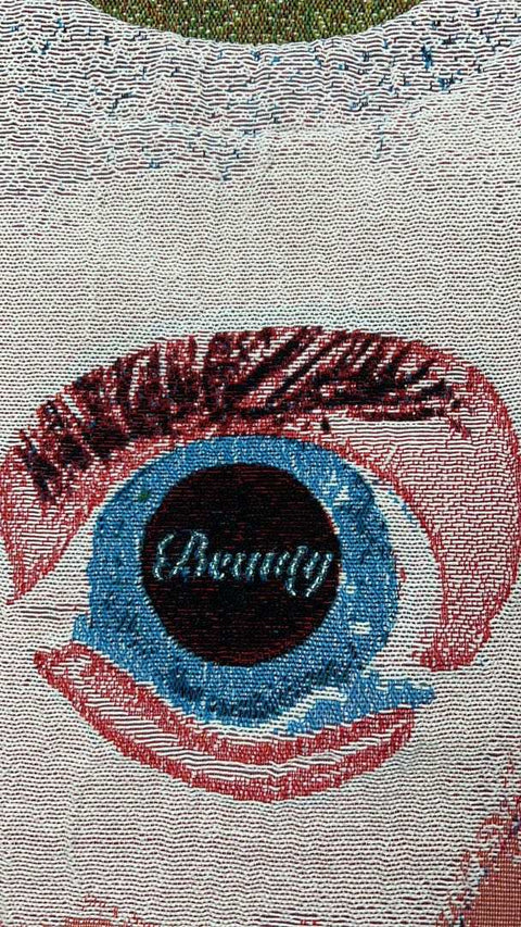 Beauty is in the eye of the beholder Tapestry tee